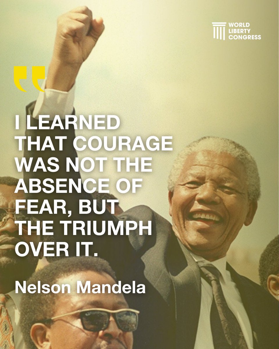 Today, on Nelson Mandela International Day, we honor a life dedicated to justice, dignity, and freedom. His legacy reminds us that defending human rights is not just a choice — it’s a responsibility. Let’s continue the fight for liberty, everywhere. 

#MandelaDay  #WLC