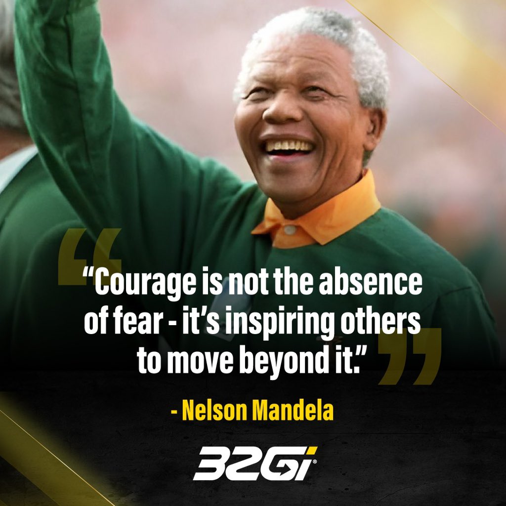 Courage isn't about the absence of fear. It's about moving anyway - and helping others move too. This Mandela Day, remember why you started. #MandelaDay #PurposelnEveryStep