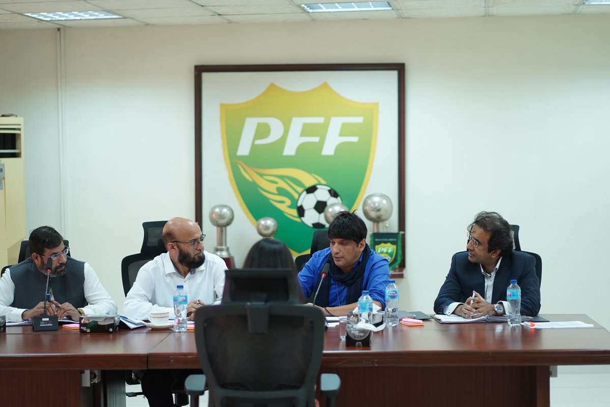 TheRealPFF's tweet image. The Pakistan Football Federation recently held interviews for various announced positions. The interviews were conducted over two days, with a mix of in-person and online via Zoom. The process now moves to the shortlisting phase, where selected candidates will proceed further.