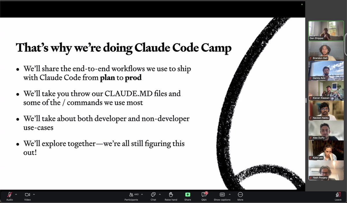 bran_don_gell's tweet image. 440+ people and counting @every's first Claude Camp. Incredible!
