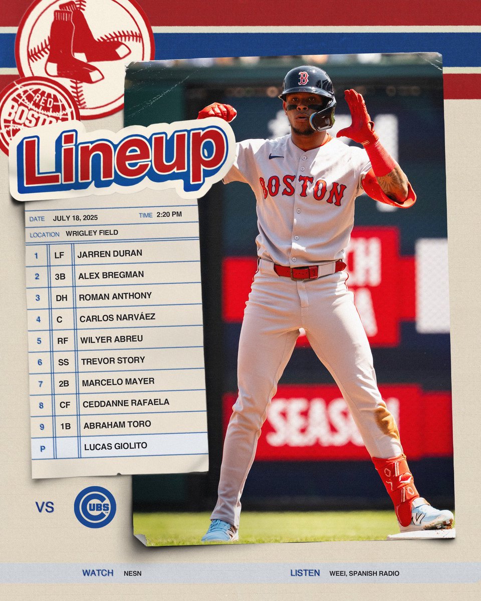 SleeperRedSox's tweet image. 2nd half of the season starts today!!
Playoff push starts now!!
#DirtyWater