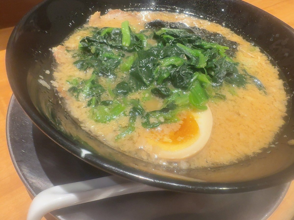 shinpeiSSR's tweet image. ほうれん草トッピングしか勝たん‼️