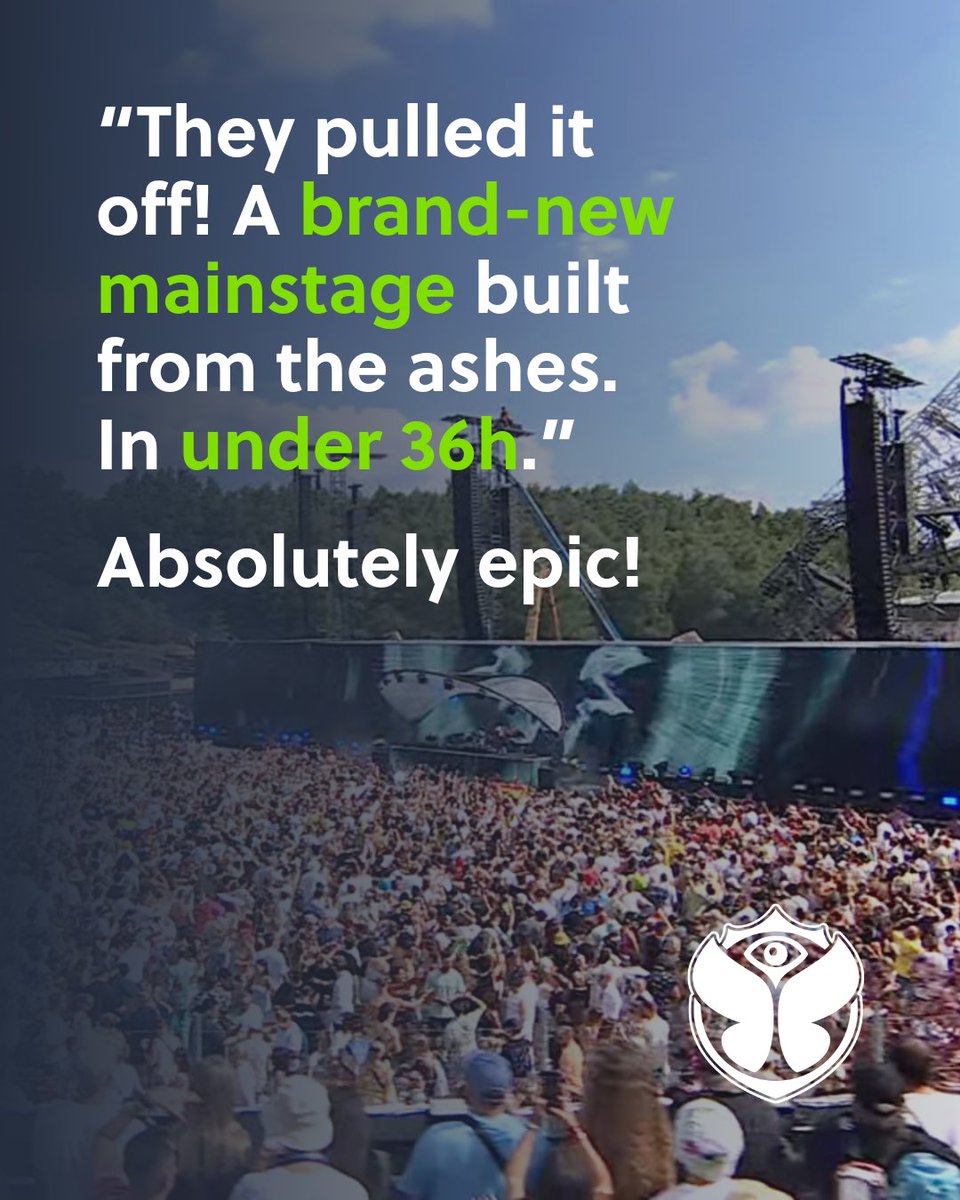 When disaster struck just before the show, they didn't hesitate - in less than 36 hours, a brand-new mainstage rose from the ashes. An extraordinary feat of teamwork, resilience, and determination.

📖 Read the full story:
eventplanner.net/news/11025_fro…