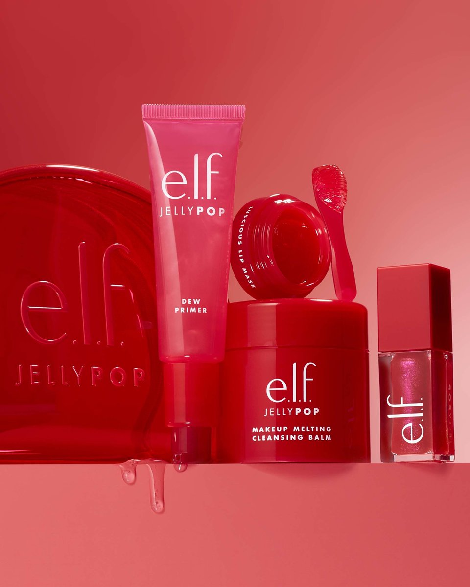 elfcosmetics's tweet image. Get ready to lose your rinds… the Jelly Pop fam is finally back by POPular demand! 😍 Available ✨NOW✨ for Beauty Squad Loyalty Members (it’s free & easy to join!) on elfcosmetics.com and the e.l.f. app! 😱
This limited-edition collection returns with 2️⃣ OG Jelly Pop…
