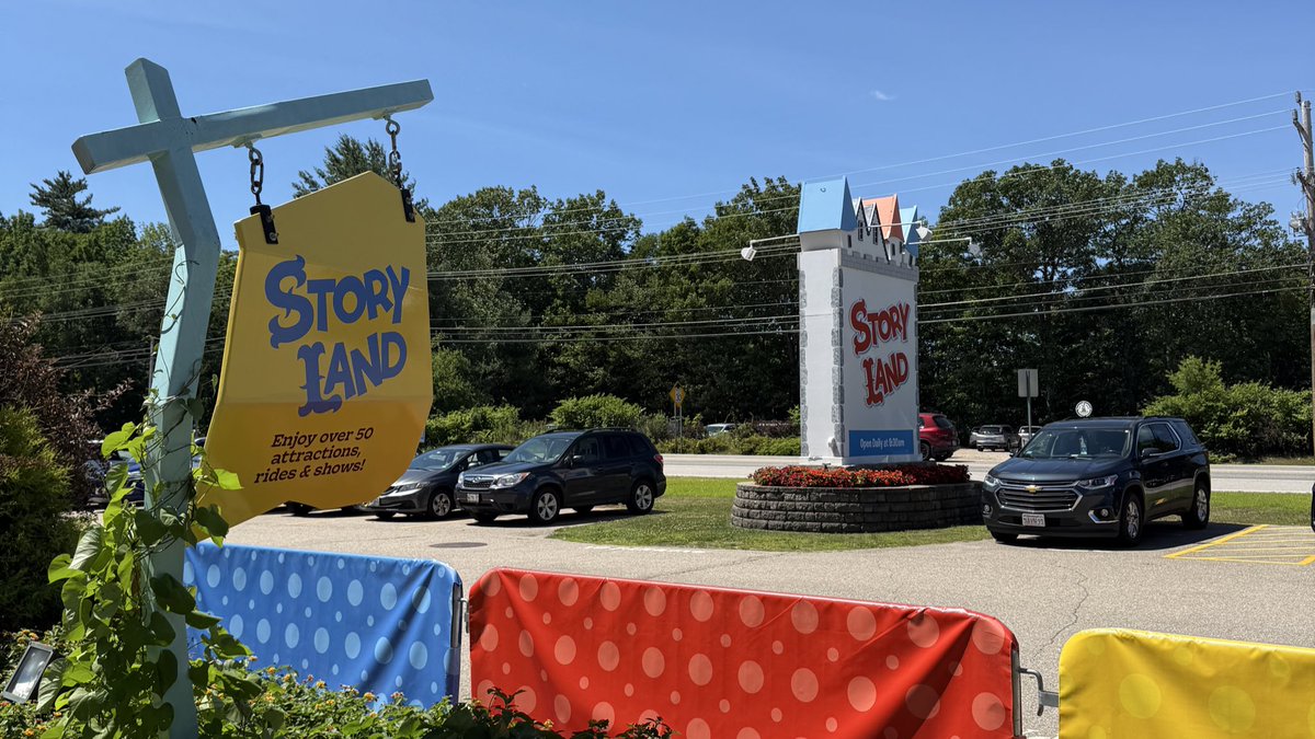 Spending the day at <a href="/StoryLandNH/">Story Land</a>!