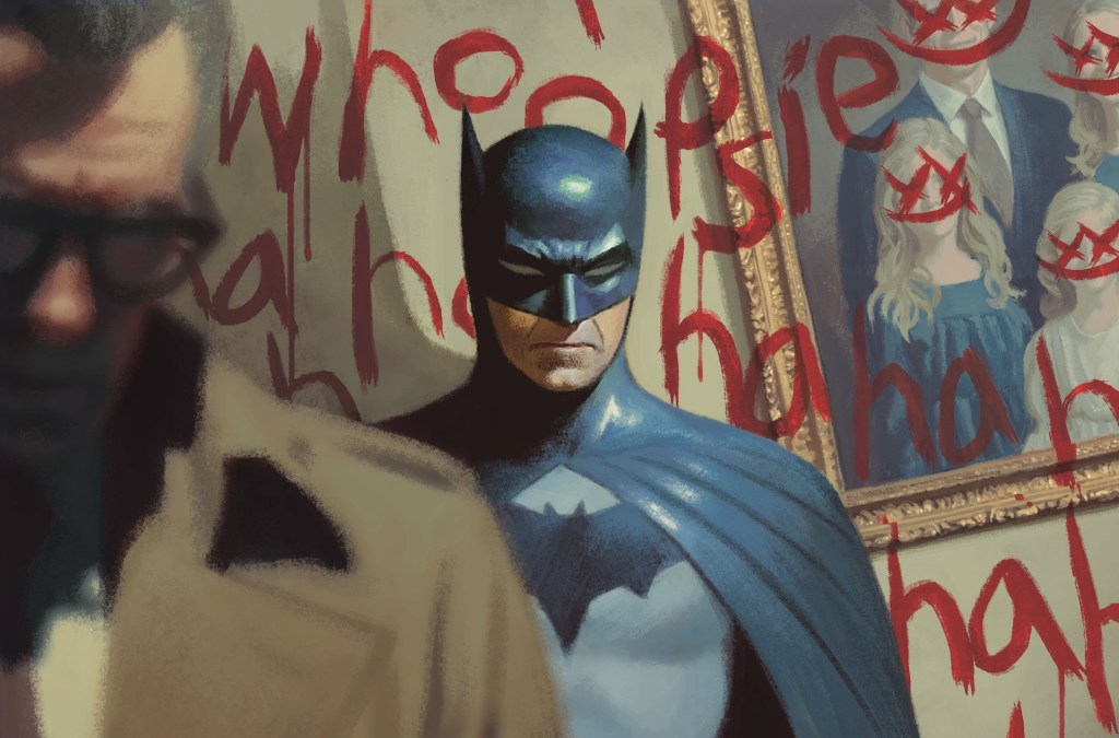 The_DarkMonarch's tweet image. DETECTIVE COMICS #1102 by TOM TAYLOR and MIKEL JAN脥N
Covers by DAVIDE PARATORE, GREG SMALLWOOD, and STEPHANIE HANS