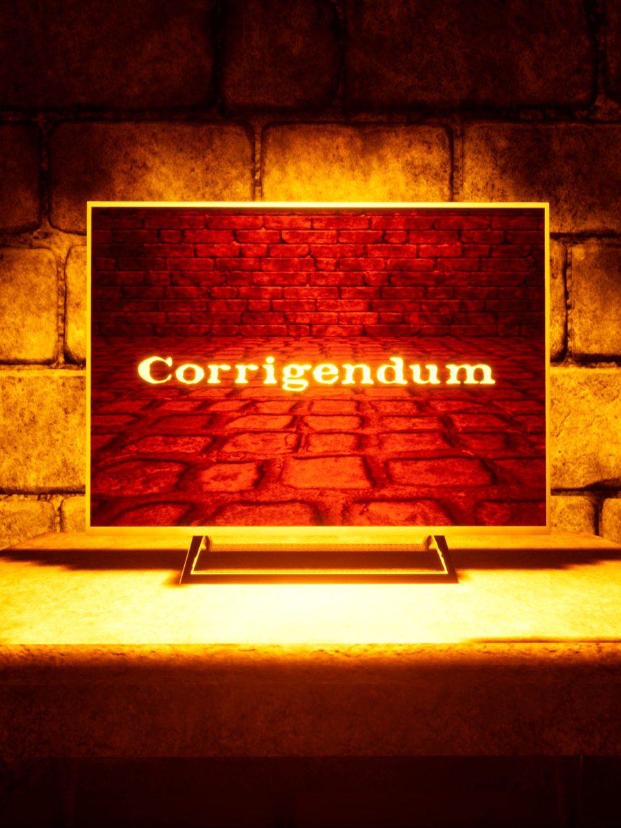 Dellamax Studios is currently hosting our biggest sale yet for our new game Corrigendum! For a limited time you can get the game for 50% off! That’s only $3.99! A discount this large may never come again so get it while you can!

store.epicgames.com/en-US/p/corrig…