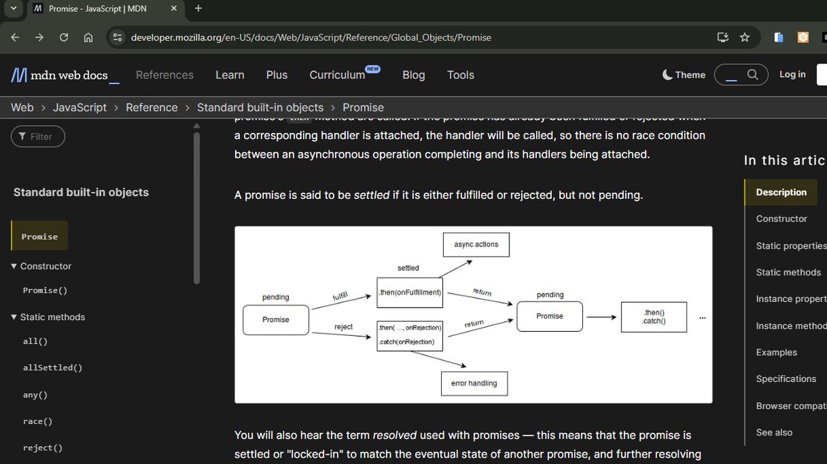 AquibShaik94912's tweet image. Day 12-13 of #21DaysOfCode
3 hours of java.
Started with ArrayLists, since array plays crucial role in DSA, need to invest more time in it.
Spent some time reading mdn docs about Promises, fetch API how it evolved over a period of time.
Small wins
#100DaysOfCode #JavaScript