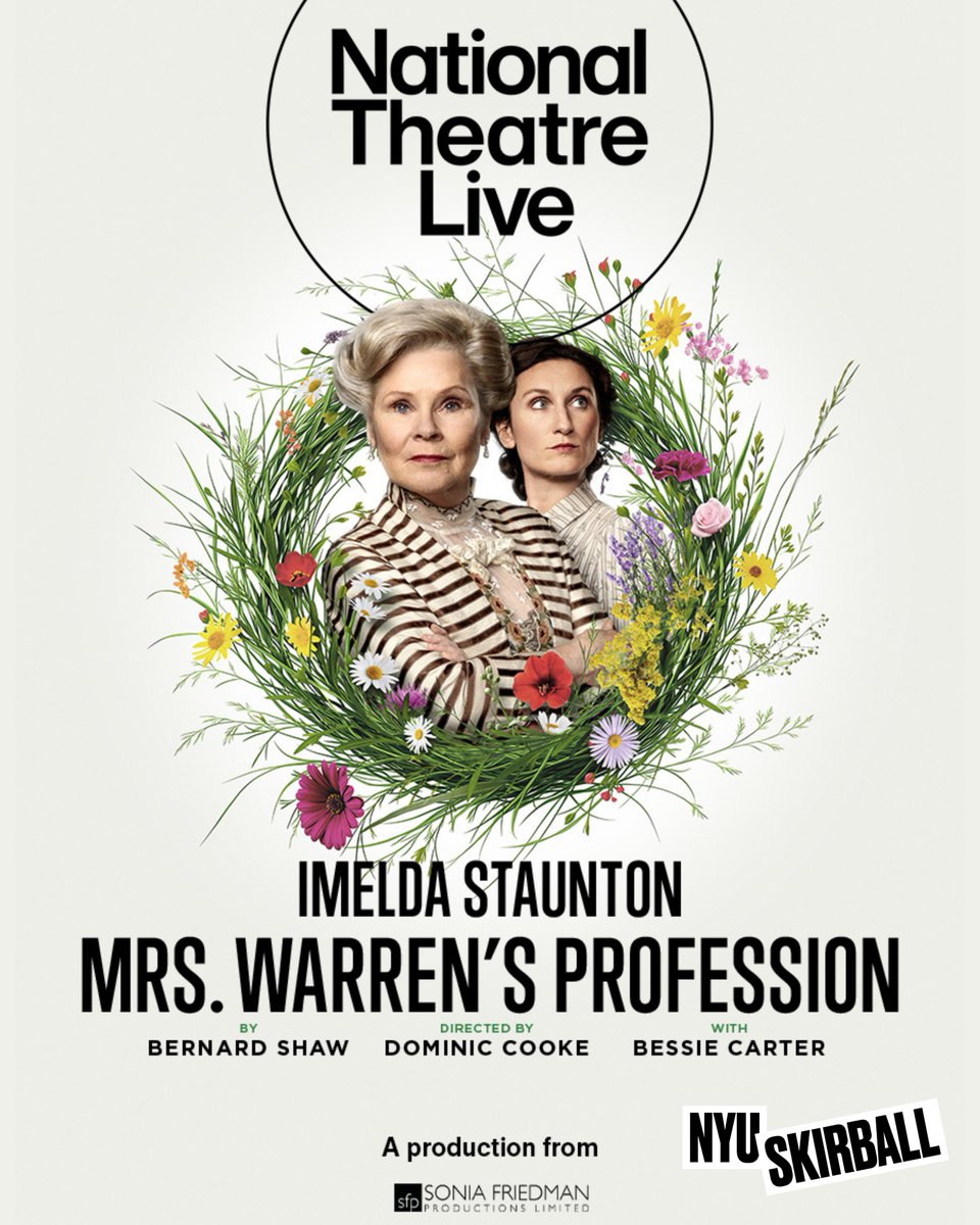 SCREENINGS JUST ADDED: Rosamund Pike in INTER ALIA, Imelda Staunton &amp; Bessie Carter in MRS. WARREN'S PROFESSION, and the hit NEXT TO NORMAL from Donmar Warehouse.

🎟️ Member presale on now. Public sale July 25.