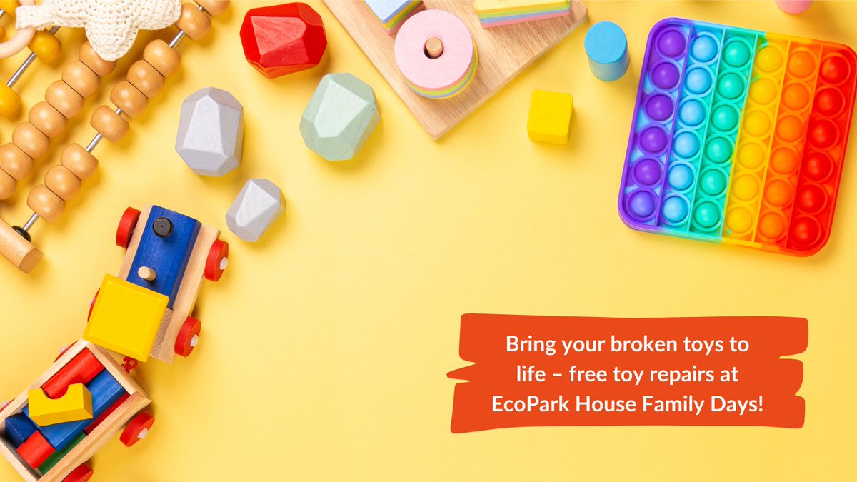 ♻️ Got a broken toy? Don’t bin it—fix it! Join us &amp; Play It Again Toys for a hands-on workshop at EcoPark House Family Days.

📍 N18 3BJ
📅 Thurs 7 Aug
🕥 10:30am–1:30pm
👨‍👩‍👧‍👦 Ages 7+
❌ No electronic toys

🔗 Book via the link: buytickets.at/thenorthlondon…