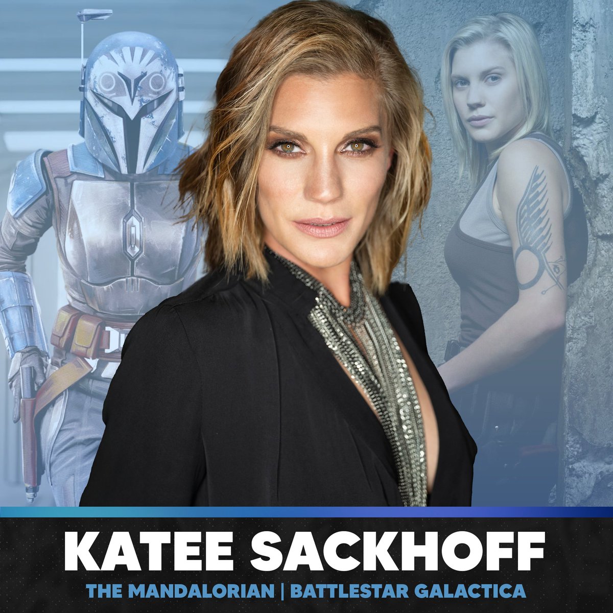 OcalaComicCon's tweet image. Photo Ops are now available for the September 20-21, 2205 Ocala Comic Con! Get your picture taken with stars from #TheMandalorian! Katee Sackhoff and Simon Kassianides will be attending.
📷 Purchase your photo op today: checkout.conventions.leapevent.tech/eh/2025_Ocala_…