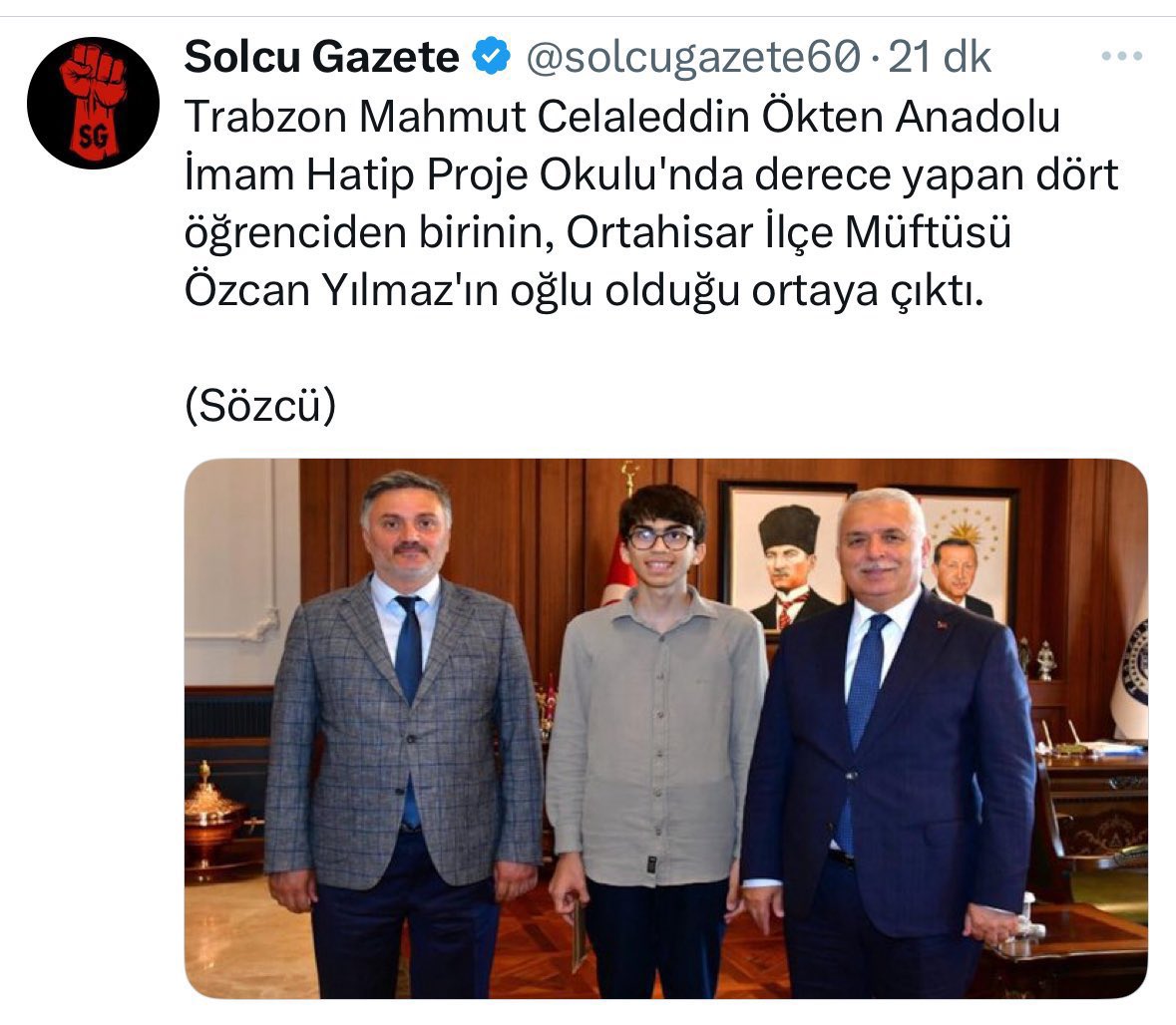 Dertleri Lgs falan değil.. 28 şubatçılık oynamaya çalışıyorlar.
Saldırıyorlar, iftira atıyorlar, manipülasyon yapıyorlar, kutuplaştırıyorlar, itibar suikastı yapıyorlar.
Ama boş.!
Kudursanız da havlasanız da bi taraflarınızı yırtsanız da kaybettiniz, kaybetmeye de devam