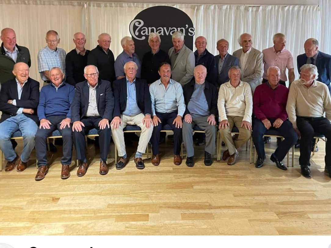 Lámh Dhearg CLG (@lamhdheargclg) on Twitter photo Great to see former players and club stalwarts Jackie Duffy and Sean McElhatton enjoy the reunion of the <a href="/TyroneGAALive/">Tyrone GAA</a> 1973 Ulster SFC winning side.
Not many clubs in Antrim have distinguished members with coveted Ulster SFC medals. Great to see former players and club stalwarts Jackie Duffy and Sean McElhatton enjoy the reunion of the <a href="/TyroneGAALive/">Tyrone GAA</a> 1973 Ulster SFC winning side.
Not many clubs in Antrim have distinguished members with coveted Ulster SFC medals.