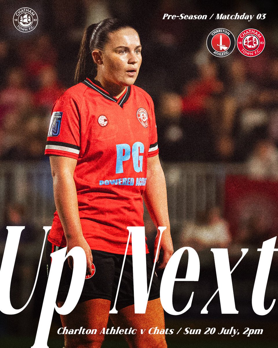 ChathamTownWFC's tweet image. ๐๐ง๐-๐๐๐๐จ๐ค๐ฃ / ๐๐๐ฉ๐๐๐๐๐ฎ 03
Up next is an away fixture away at @CAFCWomen โ which is behind closed doors.
Supporters can stay updated via our social media on Sunday. ๐
๐ดโช๏ธโซ๏ธ #UpTheChats | #InThisTogether