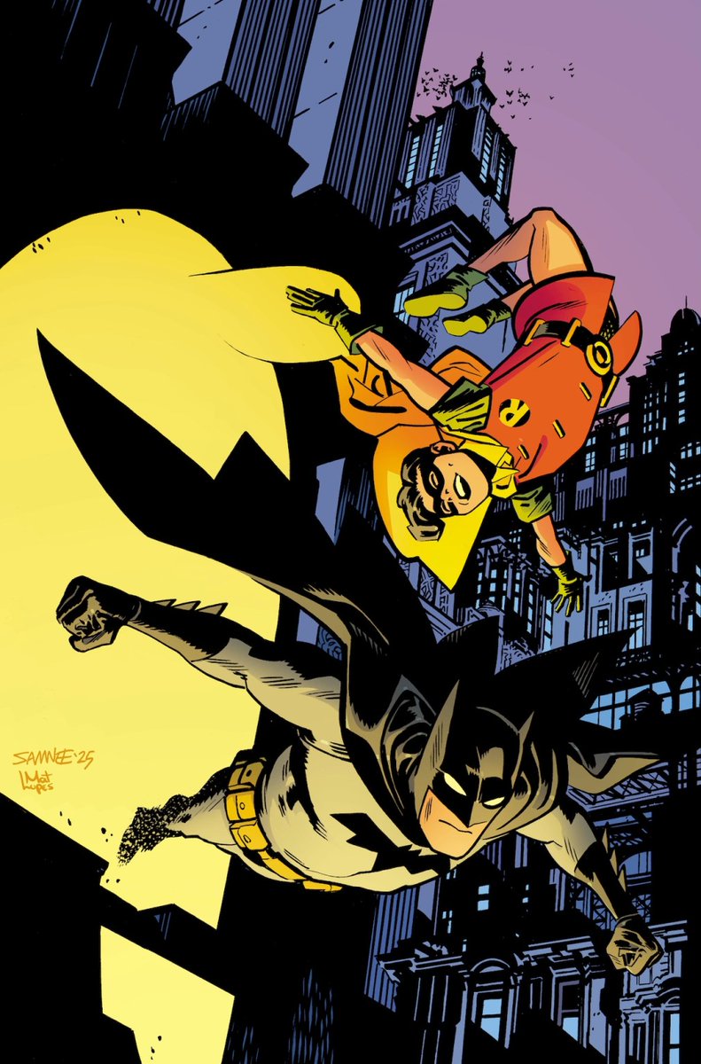 The_DarkMonarch's tweet image. BATMAN AND ROBIN: YEAR ONE #12 by MARK WAID and CHRIS SAMNEE
Covers by JAMAL CAMPBELL
