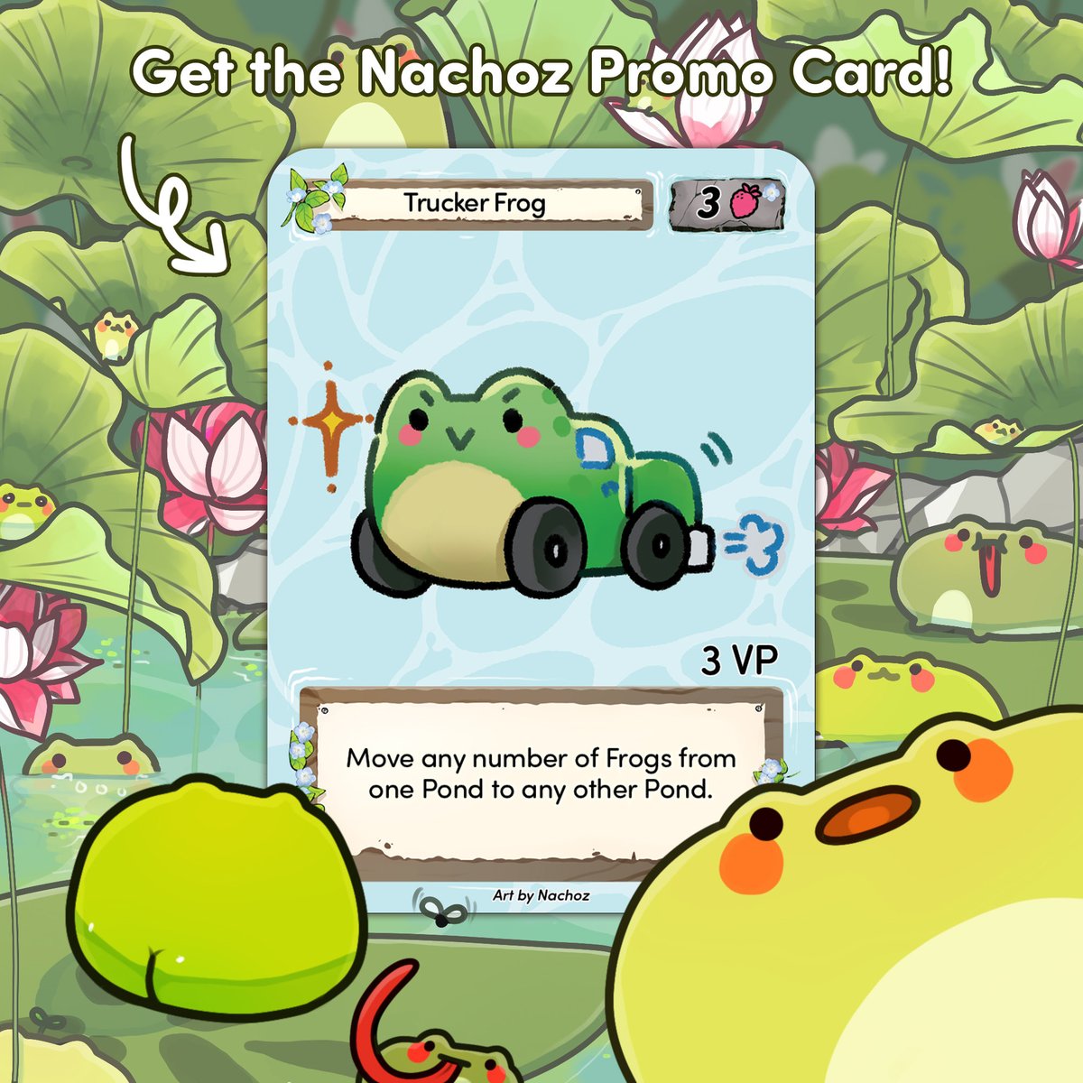 What about a frog that IS the car?

Get the promo card from <a href="/NachozArts/">Nachoz 🌸 AX i50</a>  by preordering POND now!

pond.backerkit.com/hosted_preorde…