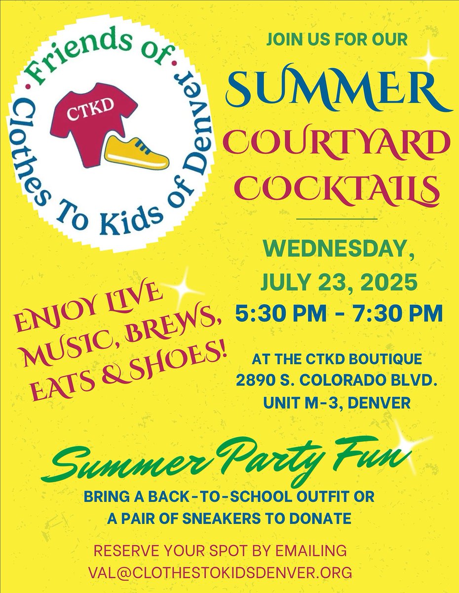 We hope you can join us 💙🌟!#seeyouthere #summerfun #weloveourdonors
