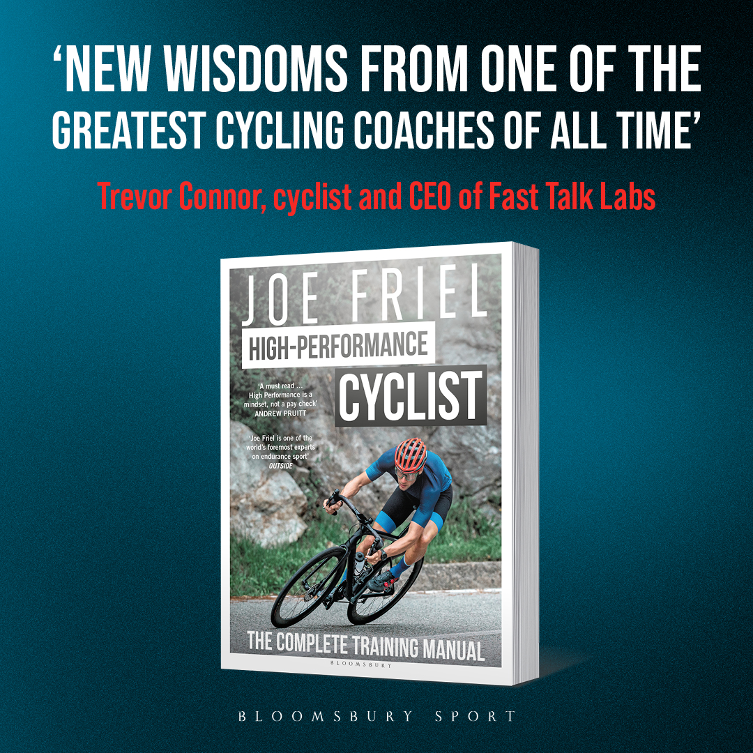 BloomsburySport's tweet image. Construct a bespoke plan to reach high performance and measure your progress along the way.
Joe Friel’s High-Performance Cyclist – out 31st July.
