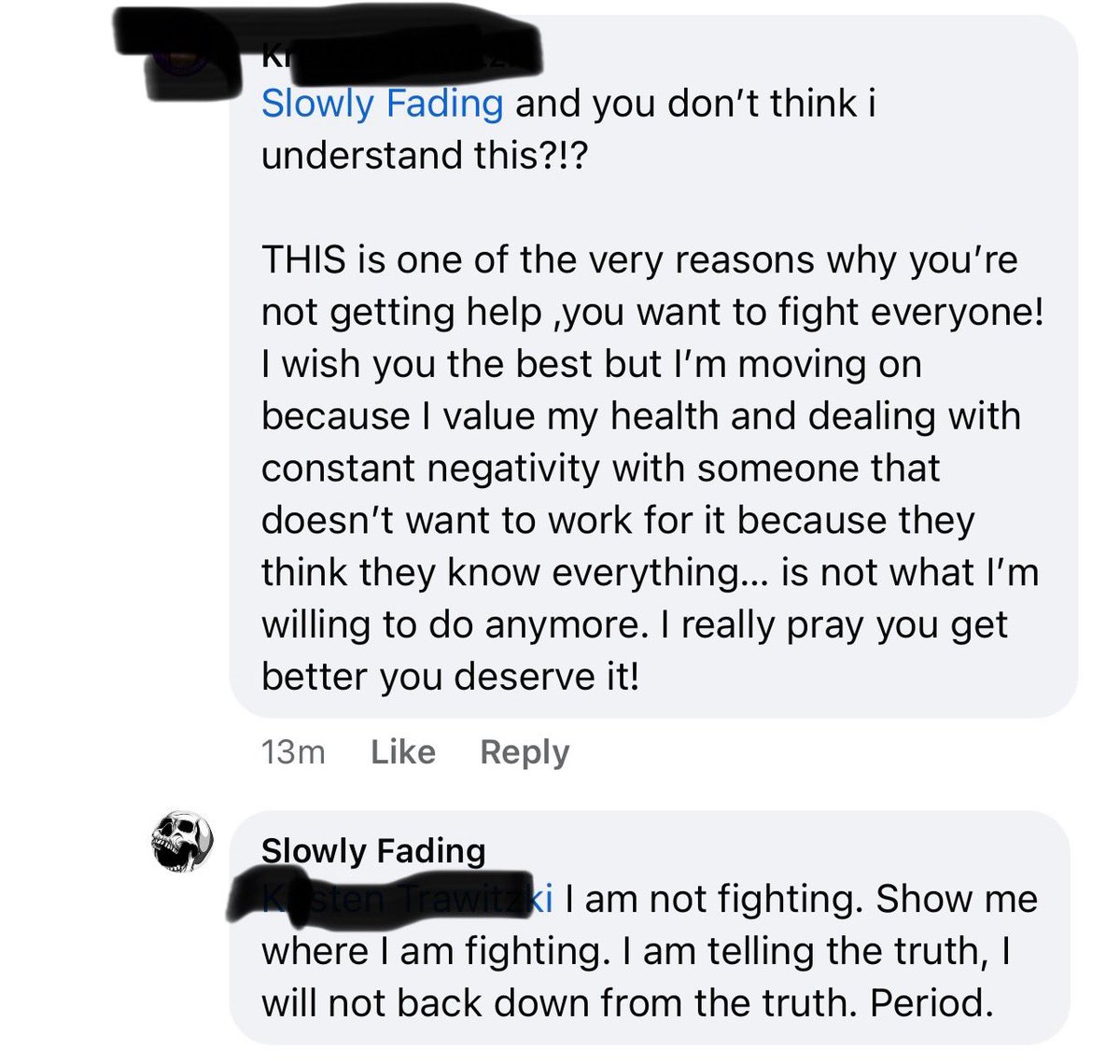 And, there it is.
It always, ALWAYS comes down to blaming the victim.

If the severe aren’t getting better with your supplements, your health gurus, your off label meds, your ‘natural detoxes’, etc, etc… it always comes down to you just a) refuse to believe that the severe exist