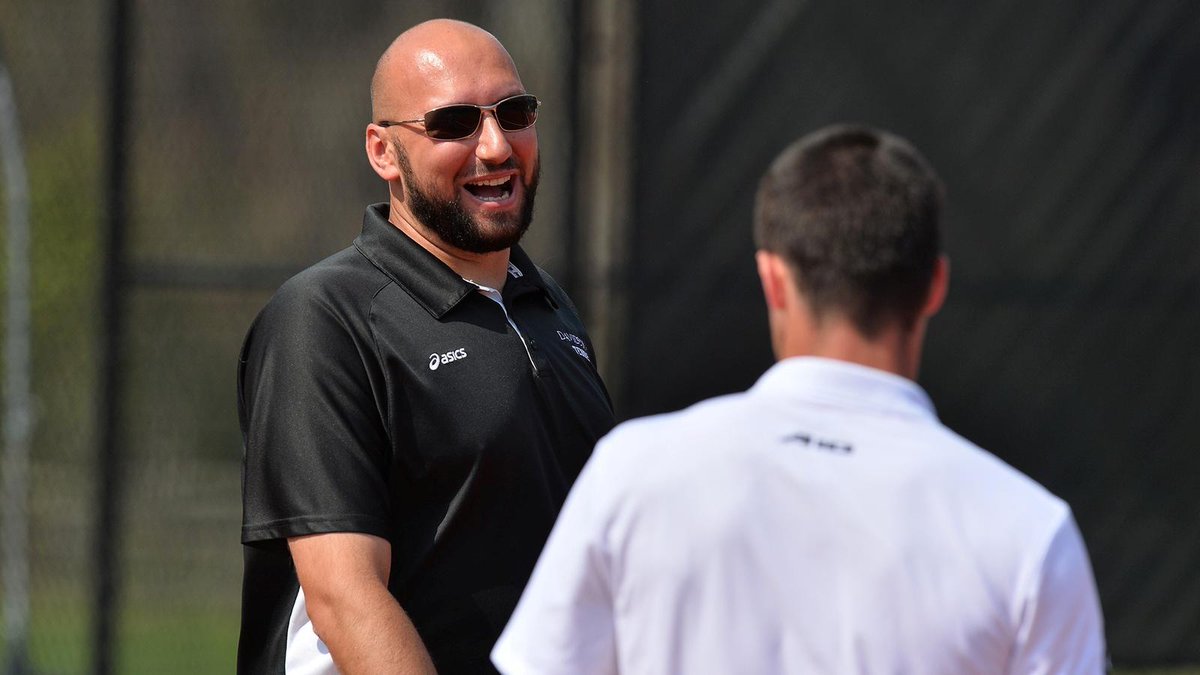 Parsa_Nemati's tweet image. Former @BrownU_MTennis head coach Alex Kasarov is the new @NDMensTennis assistant coach/recruiting coordinator. Previously served as associate head coach at his alma mater @BadgerMTennis & head coach of @MonmouthMTennis where he earned earned MAAC Coach of the Year honors twice.