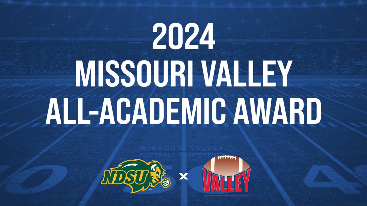 .<a href="/NDSUfootball/">NDSU Football</a> claims the #MVFC All-Academic Team crown 👑🏆 

📰 bit.ly/44YZglf