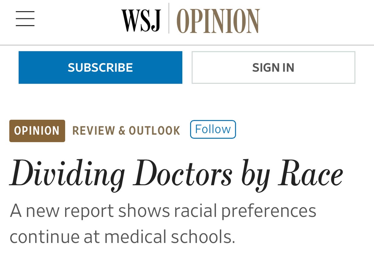 JCNSeverino's tweet image. The Supreme Court’s ruling in SFFA v. Harvard, declaring race-based admissions unconstitutional, was not a suggestion for higher education; however, some institutions seem to think the Equal Protection Clause and Title VI don’t apply to them.
It’s encouraging to see…