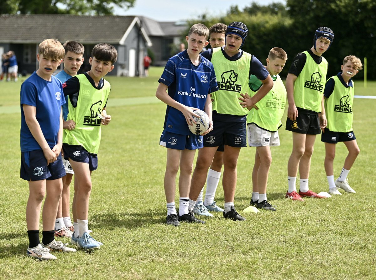 LeinsterBranch's tweet image. A week in the life of a professional rugby player π
Brilliant week at the @bankofireland Leinster Rugby School of Excellence in Kingβs Hospital for all our players and coaches π
#NeverLessThanEverything #SOE2025