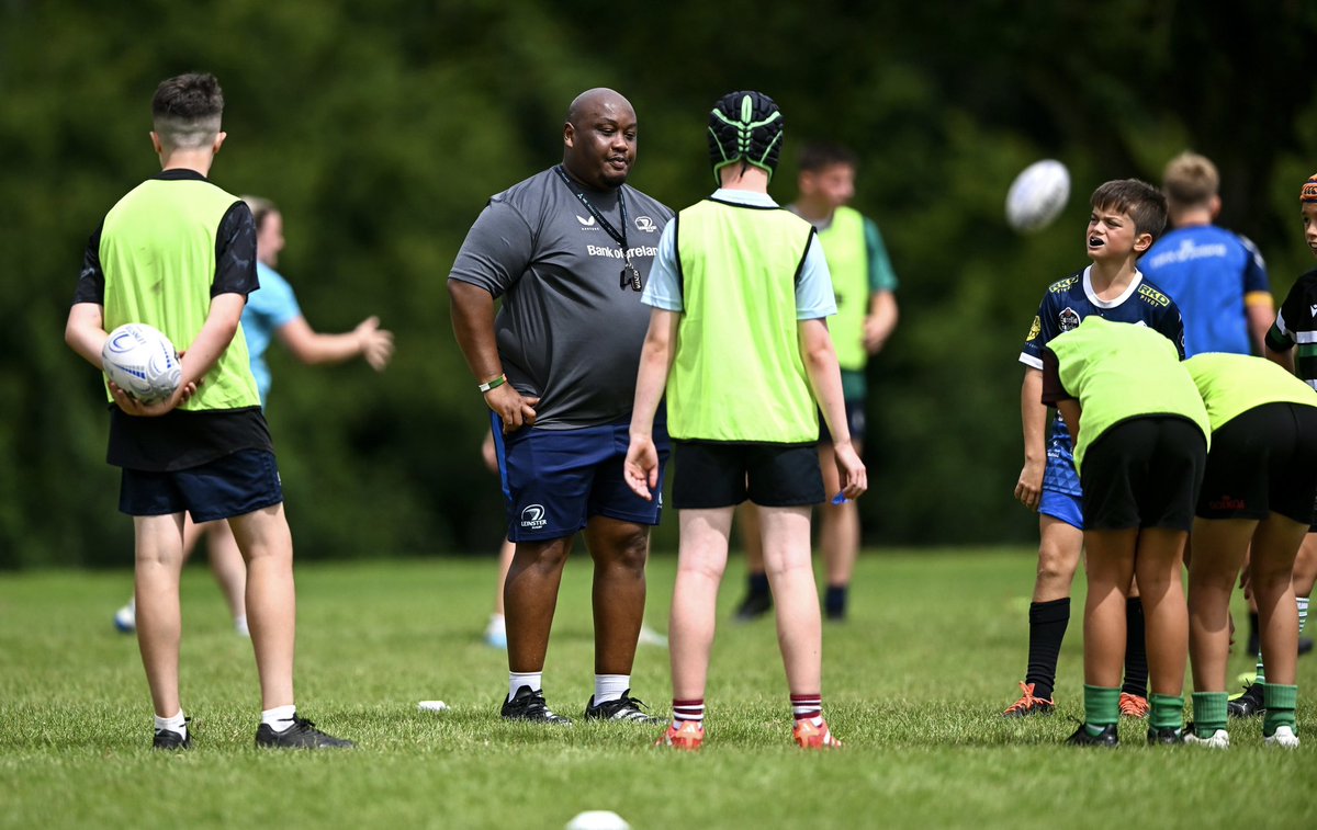 LeinsterBranch's tweet image. A week in the life of a professional rugby player π
Brilliant week at the @bankofireland Leinster Rugby School of Excellence in Kingβs Hospital for all our players and coaches π
#NeverLessThanEverything #SOE2025