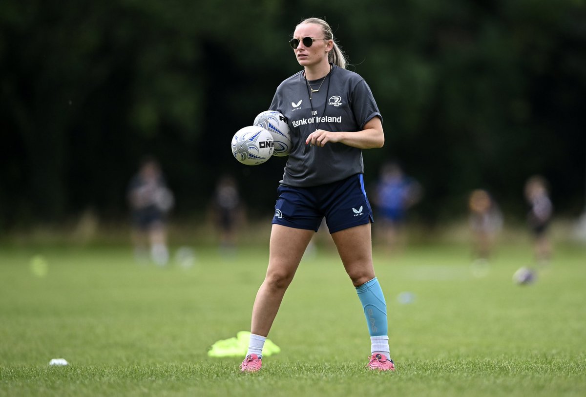 LeinsterBranch's tweet image. A week in the life of a professional rugby player π
Brilliant week at the @bankofireland Leinster Rugby School of Excellence in Kingβs Hospital for all our players and coaches π
#NeverLessThanEverything #SOE2025