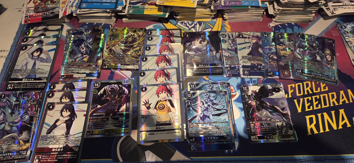 silverx1214's tweet image. 6box開封結果
ノキアとアルフォースのパラ嬉しい
アミ6枚だったんだけど確定枠ですか？笑