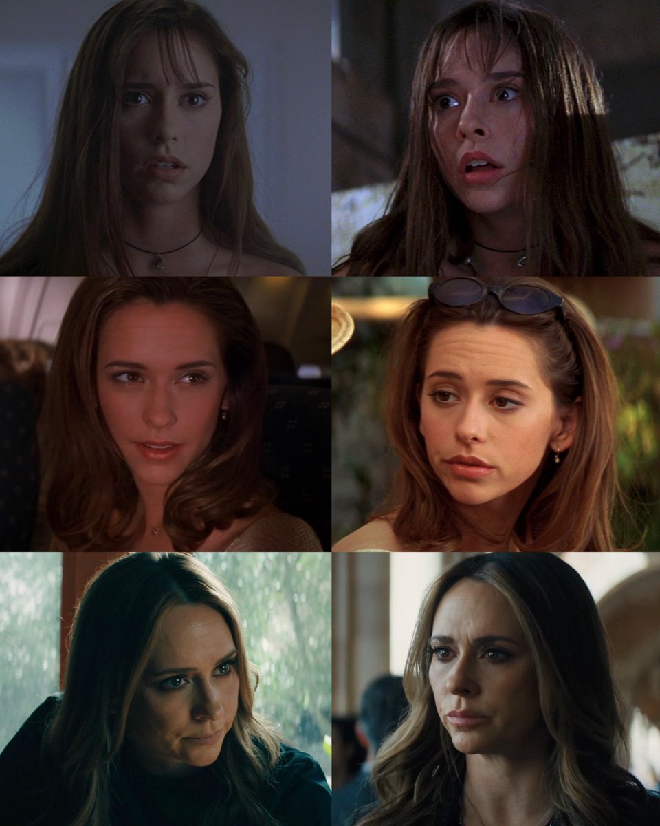 jennifer love hewitt throughout the ‘i know what you did last summer’ franchise 🪝