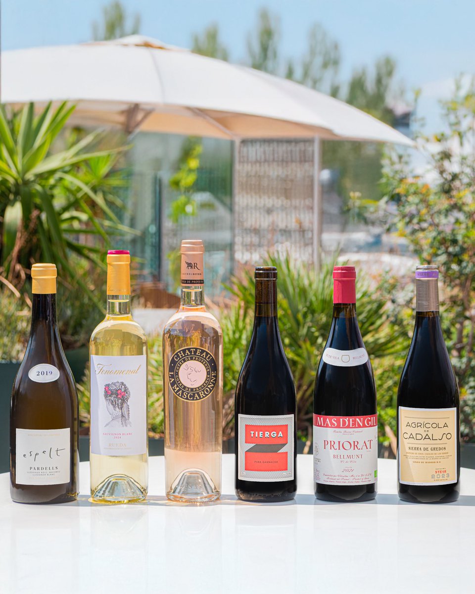 El próximo mes de agosto El Club reúne 6 vinos ideales para el verano: Espelt Pardells 2019, Fenomenal Sauvignon Blanc Ecológico 2024, Château La Mascaronne Rosé 2024, Tierga 2022, Mas d’en Gil Bellmunt Negre 2021 y Agrícola de Cadalso Syrah 2023. ➡️ bit.ly/3riFKQY