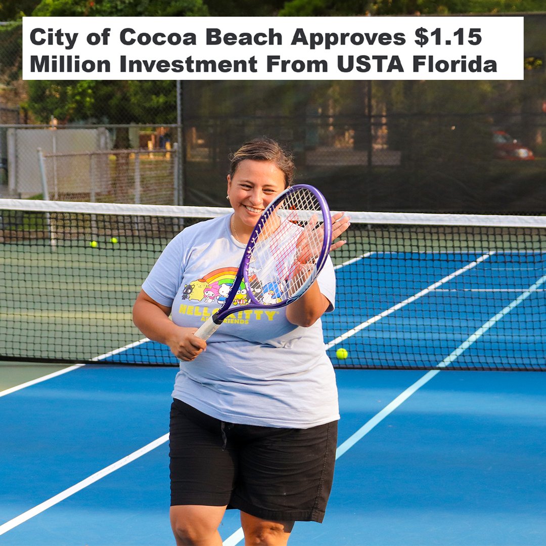 USTA Florida (@ustaflorida) on Twitter photo USTA Florida is investing $1.15M into the <a href="/CBRacquetClub/">Cocoa Beach RC ๐พ</a>! ๐พ
โ
6 rebuilt courts
โ
LED lighting
โ
Contract extended through 2035
Tennis is thriving in Brevard County ๐ช USTA Florida is investing $1.15M into the <a href="/CBRacquetClub/">Cocoa Beach RC ๐พ</a>! ๐พ
โ
6 rebuilt courts
โ
LED lighting
โ
Contract extended through 2035
Tennis is thriving in Brevard County ๐ช
