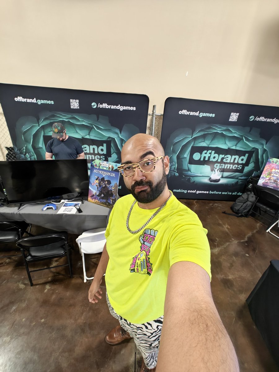 DAY ONE of offbrand games AT Secret Sauce AT Open Sauce

Booth M41 in the gaming hall. find us. Play our games. Collect our pages