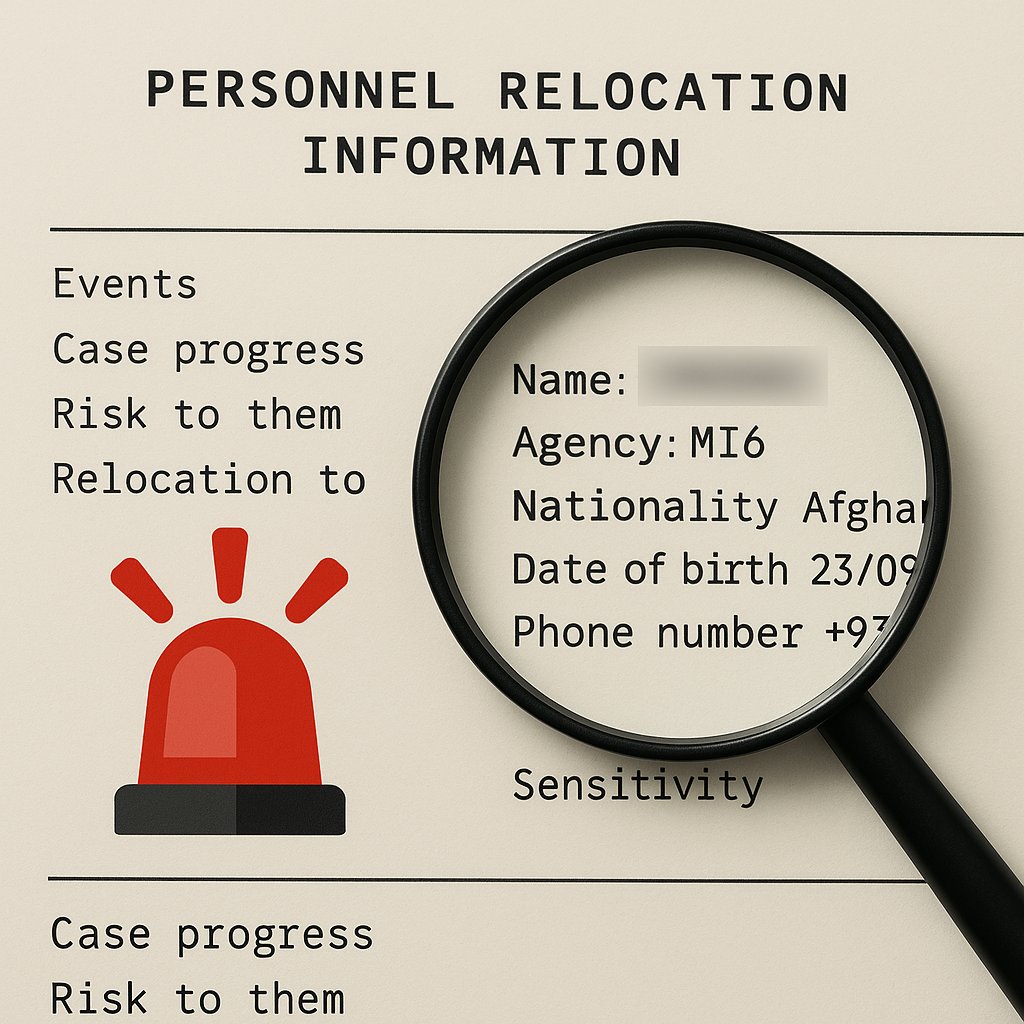 TheEmericHunter's tweet image. 🚨 Leaked Afghan DB exposes MI6 &amp;amp; UK special forces—personal data in relocation notes!  

Large-scale DBs need ironclad security. Is your hybrid setup leak-proof?  

More: ft.com/content/ad1b41… #DataSecurity #DatabaseStrategy  

Security leak season is ON!