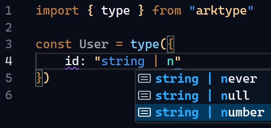 arktypeio's tweet image. two possibilities:

🅰️ your ts strings have native-quality autocomplete
🅱️ skill issue