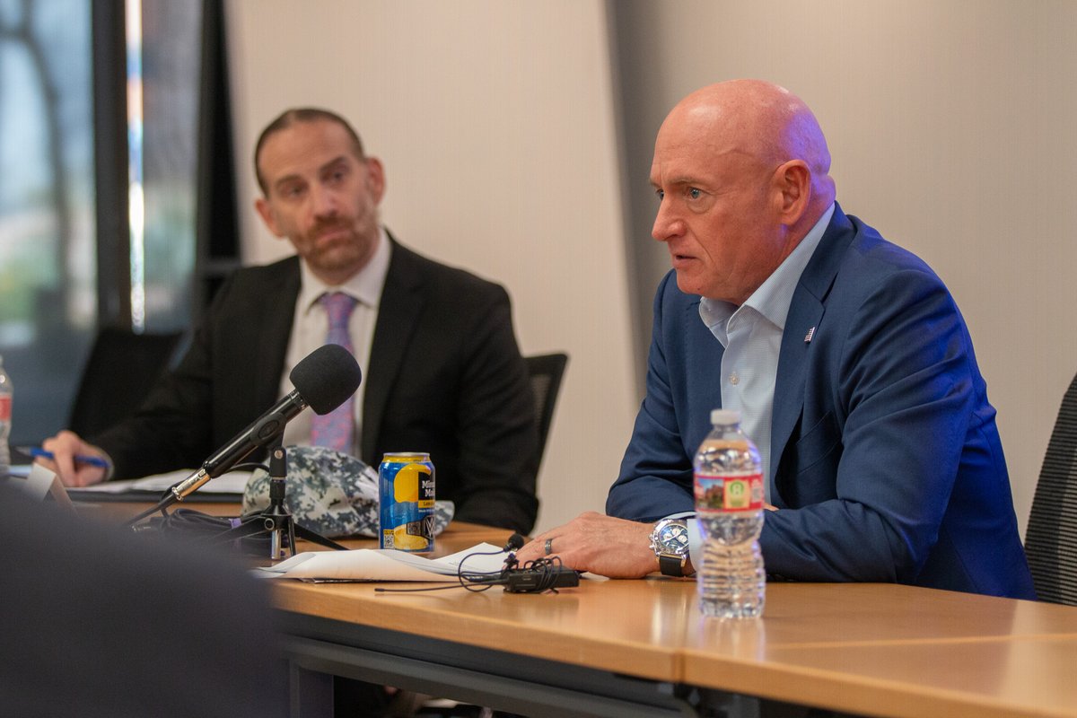 SenMarkKelly's tweet image. Protecting Arizonans from extreme heat requires collaboration between federal, state, local and community partners. That’s why I hosted a roundtable with experts to learn about their work and how I can be helpful in the Senate. One of the biggest challenges is inconsistent…