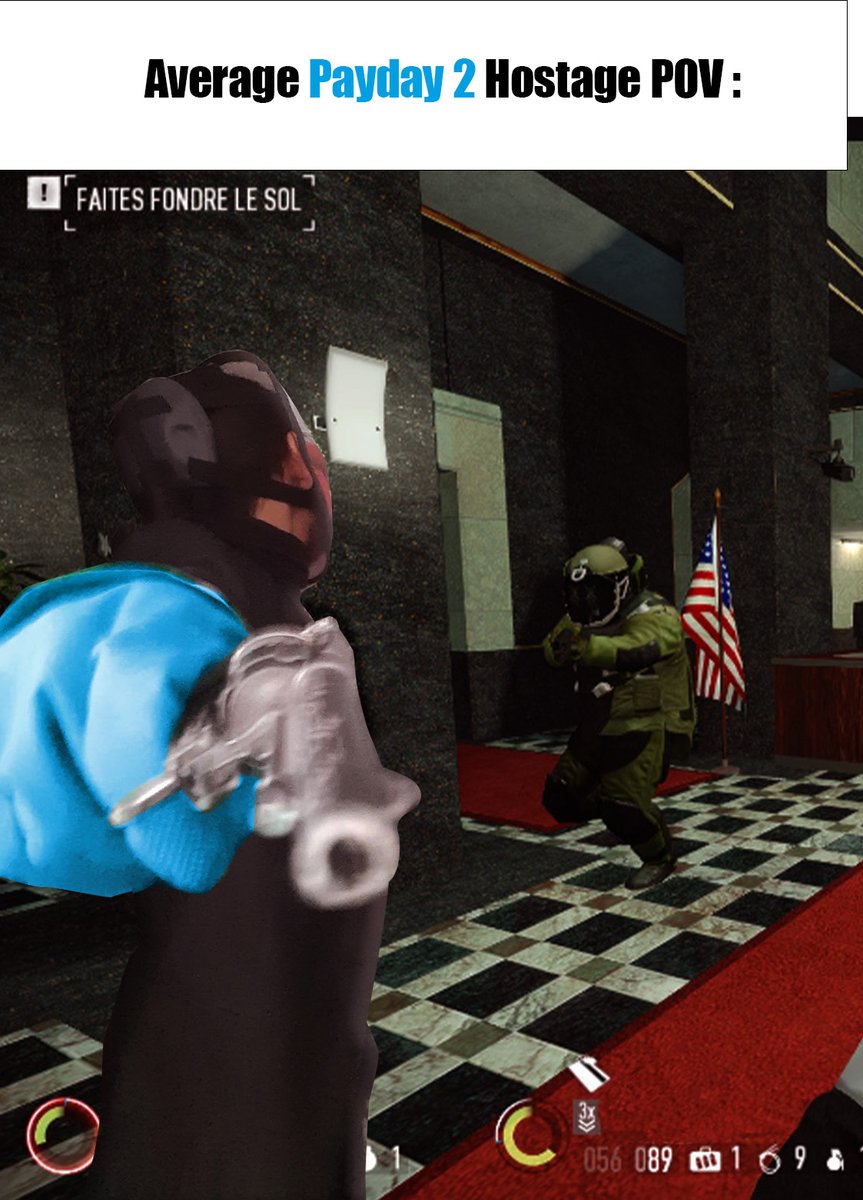Vous avez joué à Payday 2 vous ?

- photomontage fait par oim.