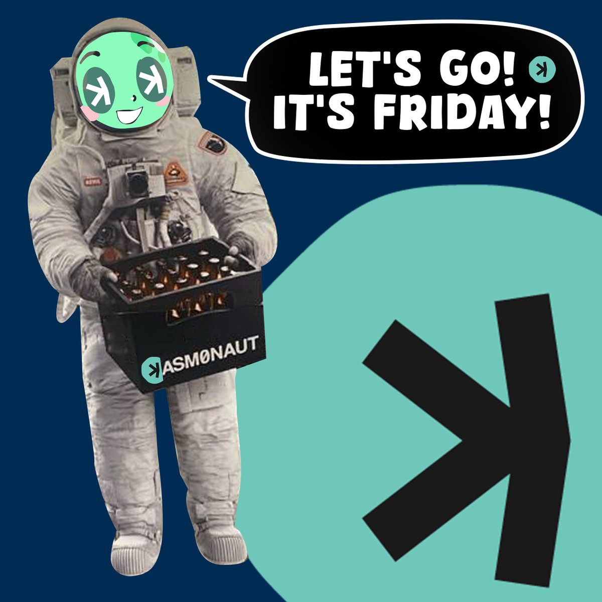 KasmoSupport's tweet image. LFG! It's friday! 😂😂😂
Grab a KASMOnaut brew with us and enjoy the show,
Kaspa fam 🤣
DYOR, NFA, LFGGG!
$KASMO