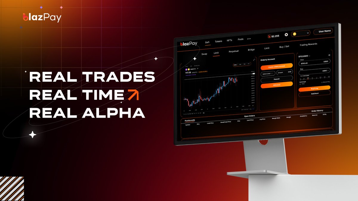blazpaylabs's tweet image. Perps. Made simple with Blazpay. ⚡
No clutter. No confusion. Just tap, type, and trade.
Haven’t tried it yet? 👉 blazpay.ai
“Long 25 USDT ETH Perp with 5x”
Boom - your trade’s live.
Fast. Precise. On-chain.
Got a setup you’re hyped about?
📸 Drop a screenshot…