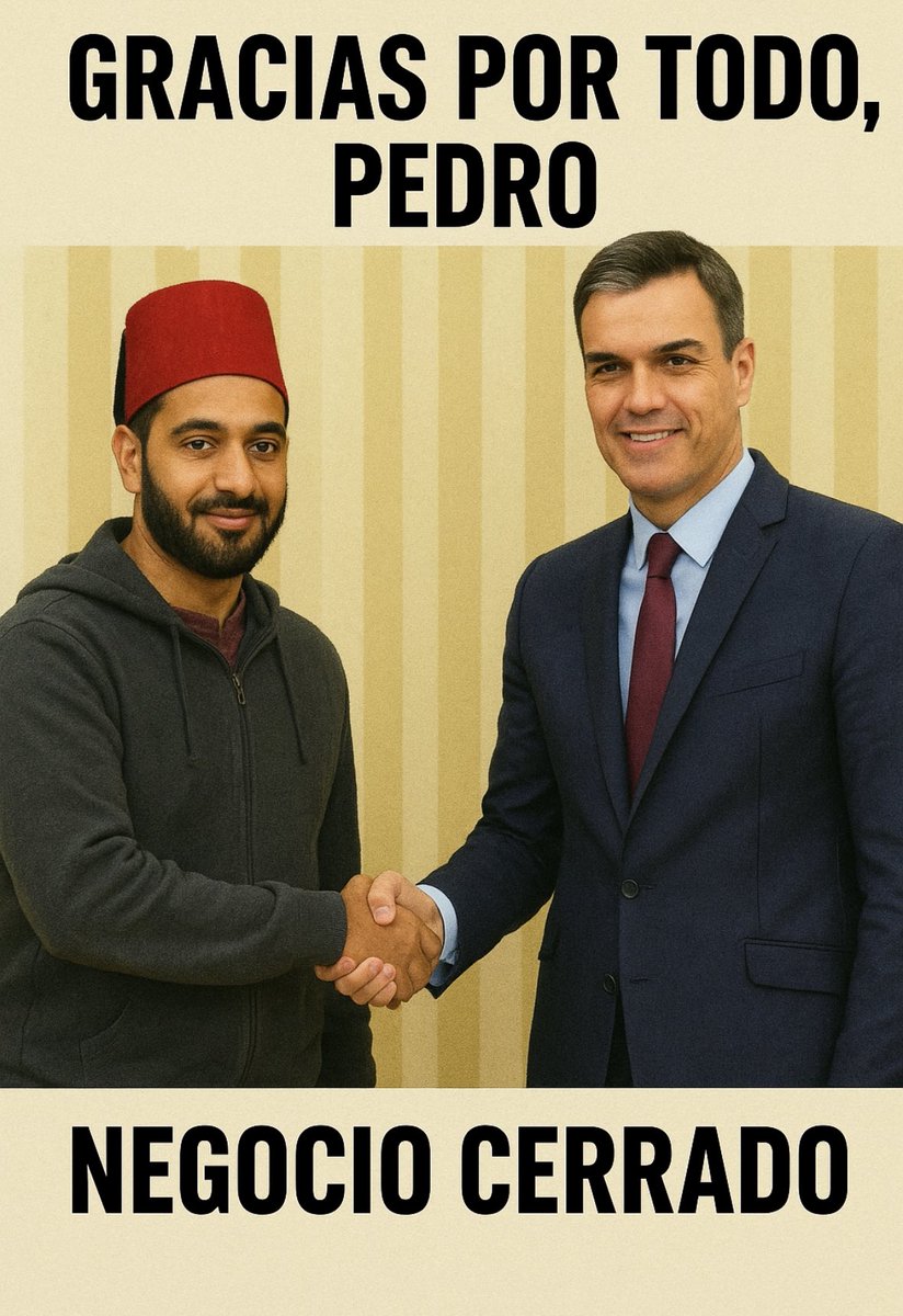 El mensaje de Pedro Sánchez es que si robas, ocupas, Violas, agredes o matas eres bienvenido a España 🇪🇸 

España se a convertido en el paraíso del delincuente. Like 👍 y comparte 🔁 para que todo el mundo se entere y habrán los ojos 👀