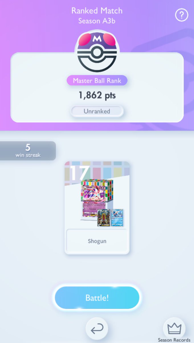 No desire to try for top 10k so, overall fun season and set.