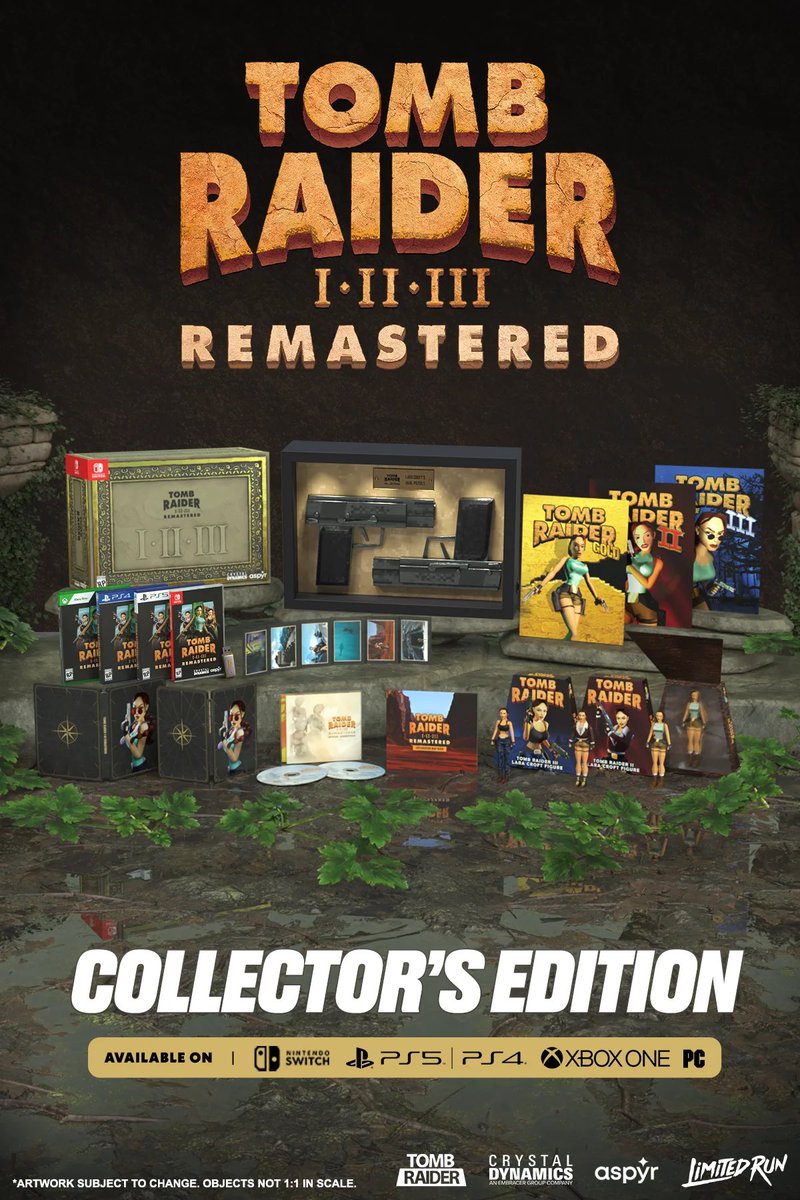 RaidersSociety's tweet image. 🌋The Tomb Raider Remastered Collector’s Edition has been delayed to November 2025.
This marks the second delay
screenshot by: @emydawn