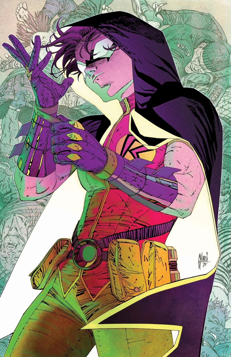 The_DarkMonarch's tweet image. BATMAN AND ROBIN #26 by PHILLIP KENNEDY JOHNSON and FICO OSSIO
Covers by TONY S. DANIEL, GUILLEM MARCH, CLAYTON CRAIN, and ASHLEY WOOD