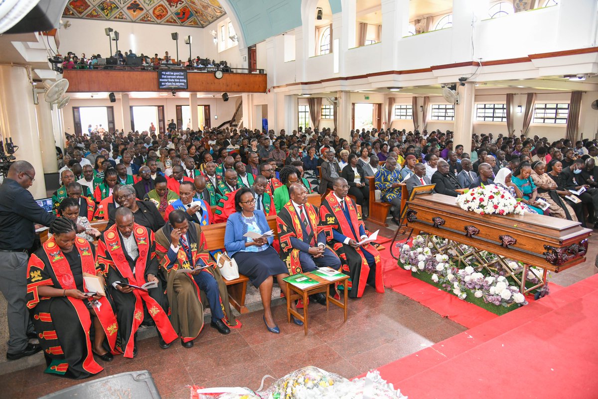 Makerere University (@makerere) on Twitter photo Today, we held a funeral service at <a href="/stfrancis_mak/">St. Francis Chapel, Makerere</a> in honour of Prof. Livingstone Serwadda Luboobi - Vice Chancellor (2004 to 2009).
A Visionary leader, seasoned mathematician, and humble academician.
TRIBUTE:mak.ac.ug/university-gov… Today, we held a funeral service at <a href="/stfrancis_mak/">St. Francis Chapel, Makerere</a> in honour of Prof. Livingstone Serwadda Luboobi - Vice Chancellor (2004 to 2009).
A Visionary leader, seasoned mathematician, and humble academician.
TRIBUTE:mak.ac.ug/university-gov…