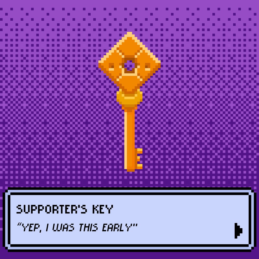 akio_ichiban's tweet image. I see pixel art, I feel desire. Thanks @0x_Vinyl
Can't wait to see what this unlocks!