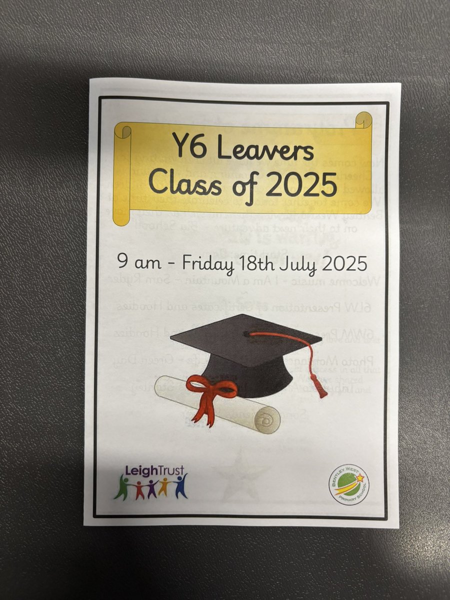 Bentley West Primary School (@bentleywestws2) on Twitter photo We are so proud of our Year 6 children. You have all worked so hard and we wish you every success for the future. #Classof2025 <a href="/leightrustb8/">LeighTrust</a> We are so proud of our Year 6 children. You have all worked so hard and we wish you every success for the future. #Classof2025 <a href="/leightrustb8/">LeighTrust</a>