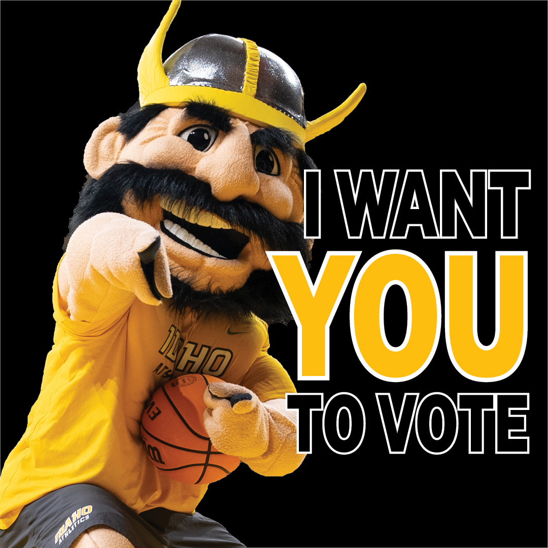 University of Idaho (@uidaho) on Twitter photo ⏰It’s time, Vandals! Vote for Joe in the <a href="/BigSkyConf/">Big Sky Conference</a> finals. Voting is live on Instagram, X, and Facebook @Uidaho.
✅Vote on all platforms
👥 Tag 2 friends
✌️Share the poll
#InJoeVandalWeTrust ⏰It’s time, Vandals! Vote for Joe in the <a href="/BigSkyConf/">Big Sky Conference</a> finals. Voting is live on Instagram, X, and Facebook @Uidaho.
✅Vote on all platforms
👥 Tag 2 friends
✌️Share the poll
#InJoeVandalWeTrust