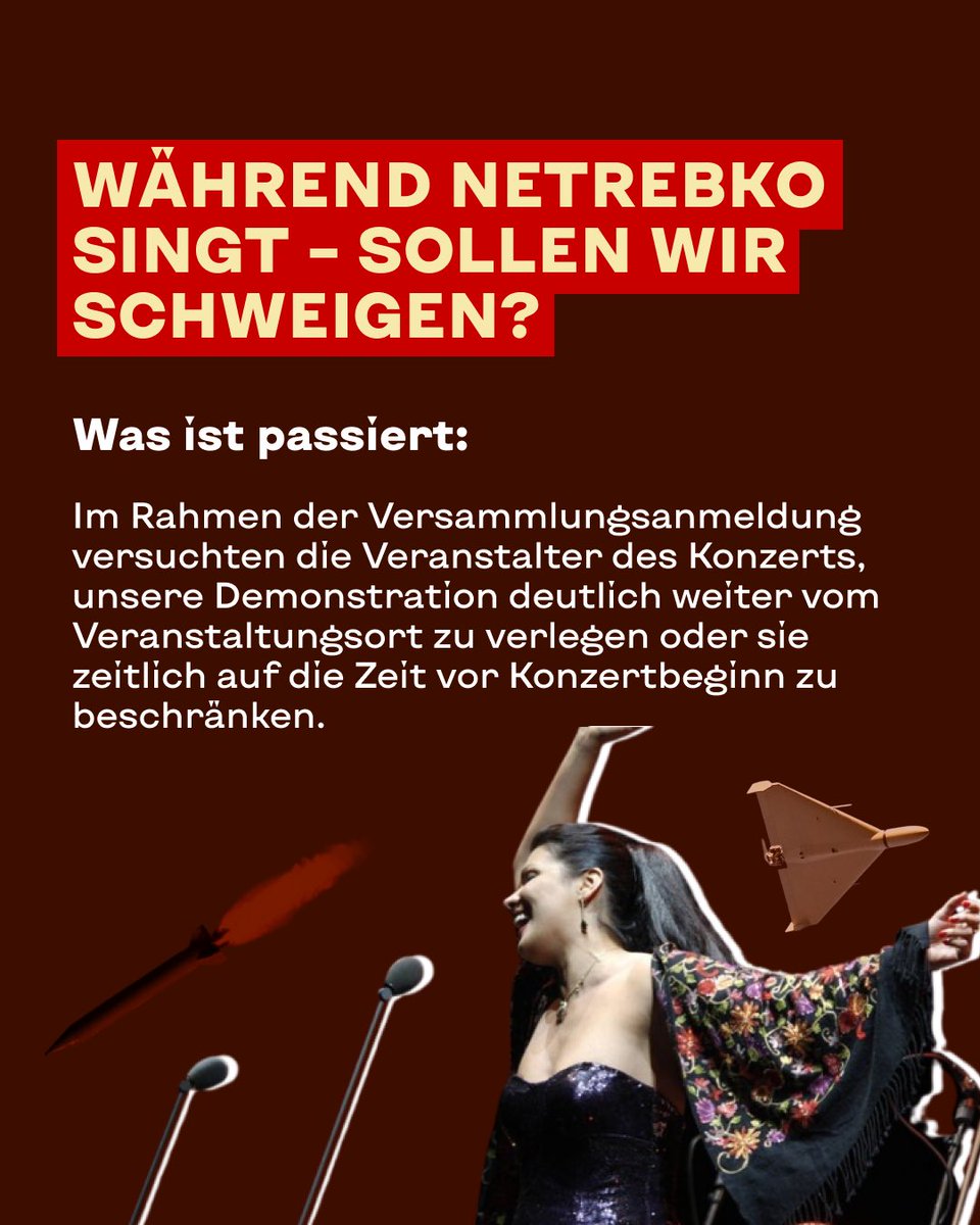 VitscheBerlin's tweet image. Bei der Anmeldung unserer Demonstration bestand die Möglichkeit, dass wir vom Veranstaltungsort weiter entfernt werden oder nur vor Konzertbeginn demonstrieren dürfen.
Dank der Unterstützung von Christian Wolf und Patrick Heinemann konnten wir einen fairen Kompromiss finden –…