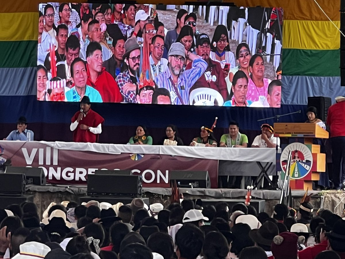 LancerosDigital's tweet image. Continúa el VIII Congreso de la @CONAIE_Ecuador con el análisis de la reforma del estatuto, reglamento, proceso ideológico y posteriormente la elección de la mesa adhoc.